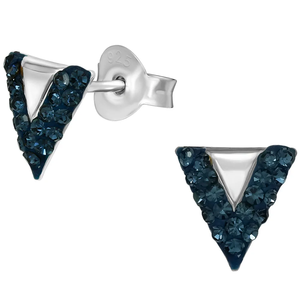 cercei argint blue montana