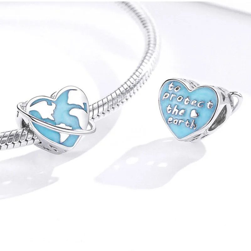 Talisman din argint inima cu opal
