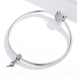 Talisman din argint pretty girl pentru bratara