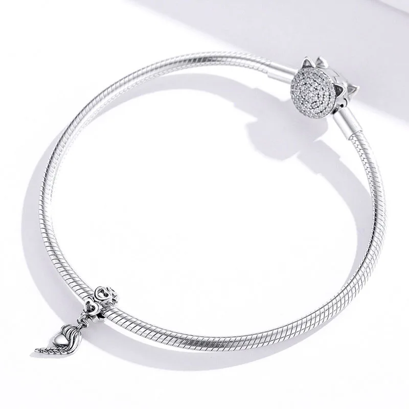 Talisman din argint pretty girl pentru bratara