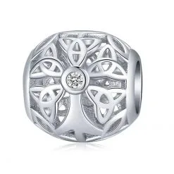 Talisman din argint sfera