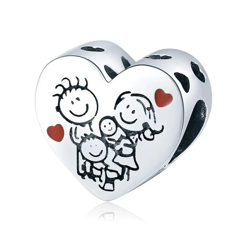 Talisman din argint pentru familie