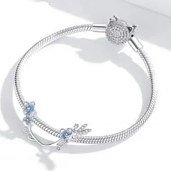 Talisman din argint safety chain zana