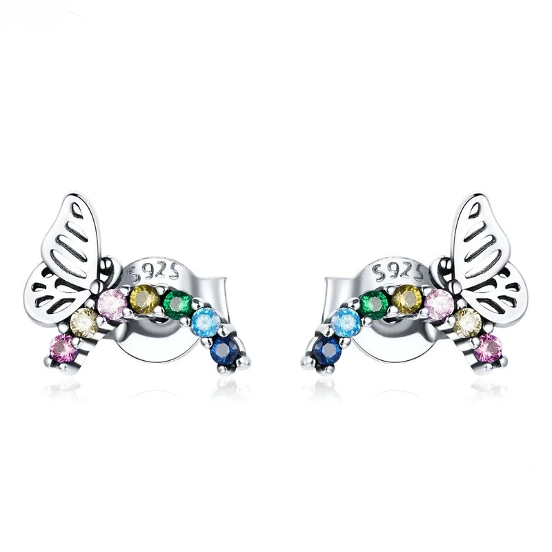 Cercei din Argint Butterfly