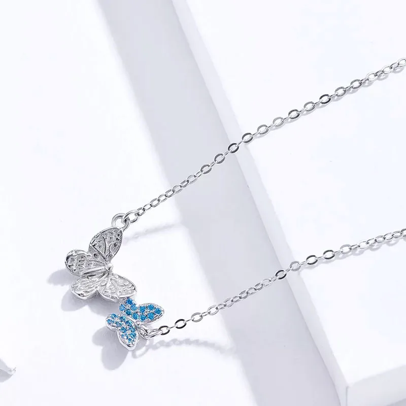 Colier din Argint Baby Butterfly - imagine 3