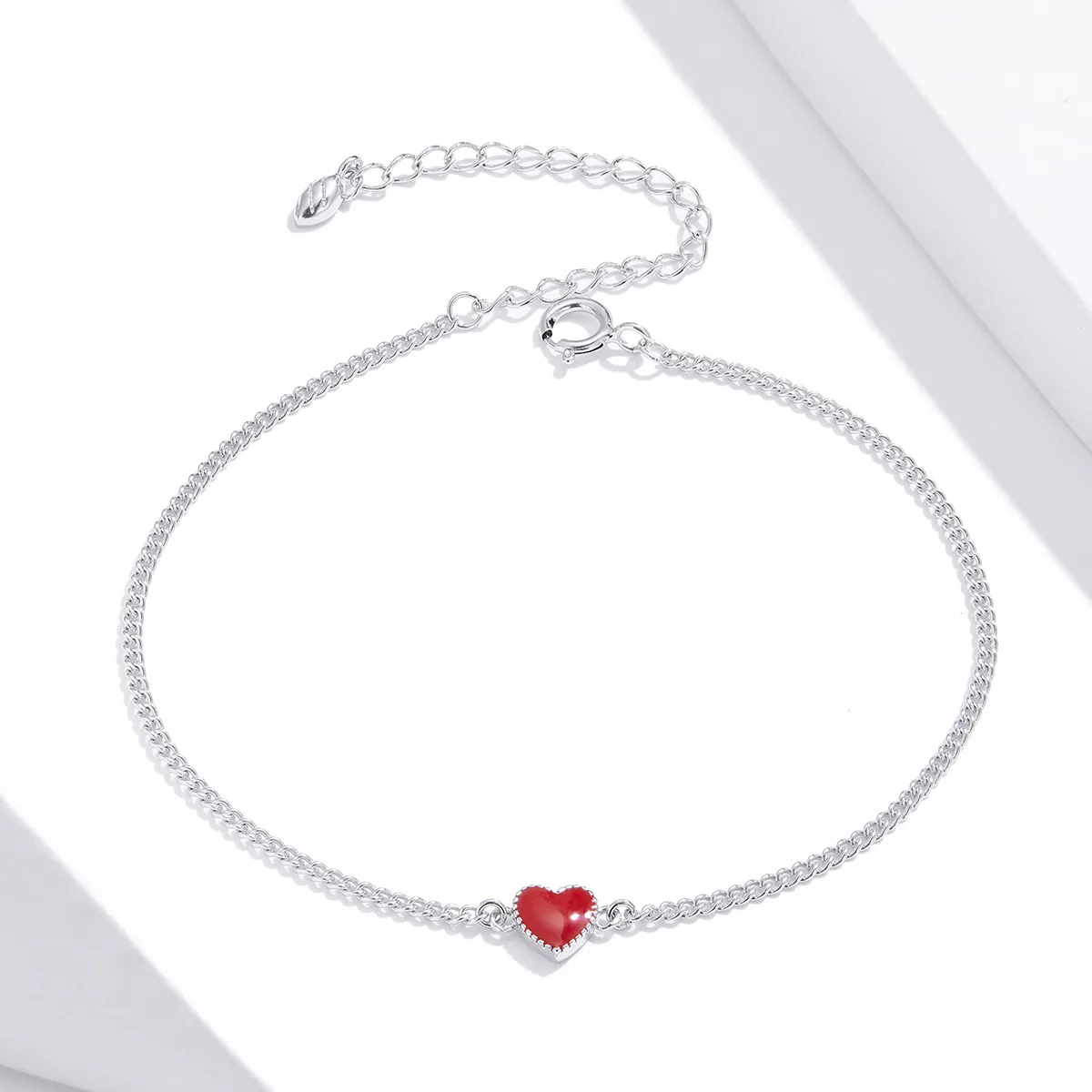 Brățară din Argint Red Heart - imagine 5