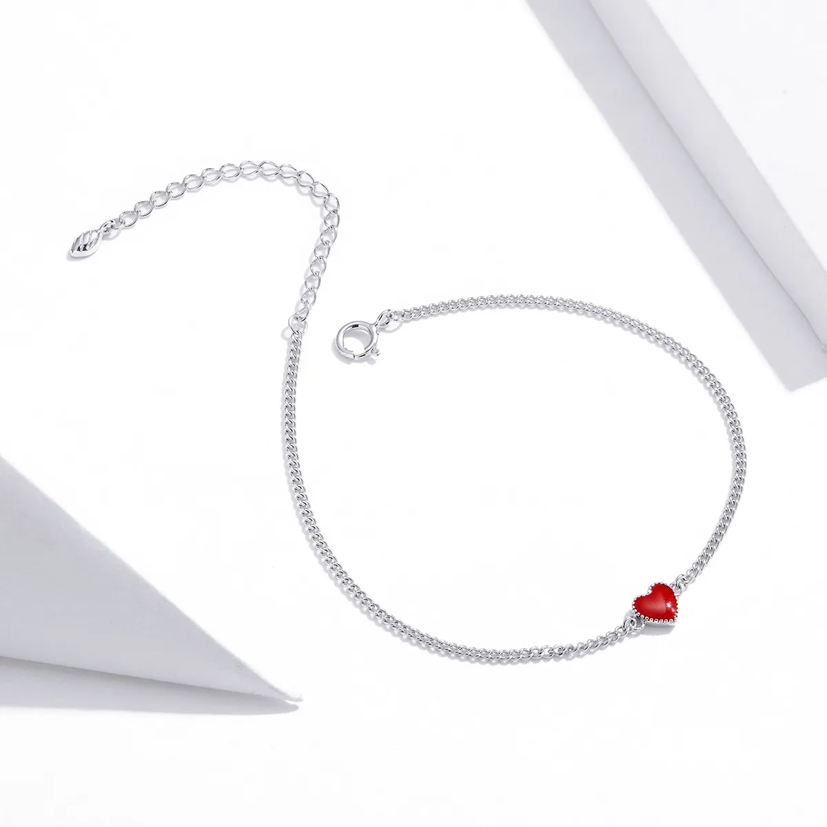 Brățară din Argint Red Heart - imagine 3