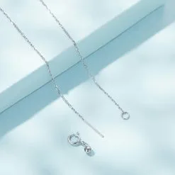 Colier din Argint cu Cruciuliță și Cristal Turcoaz - imagine 4
