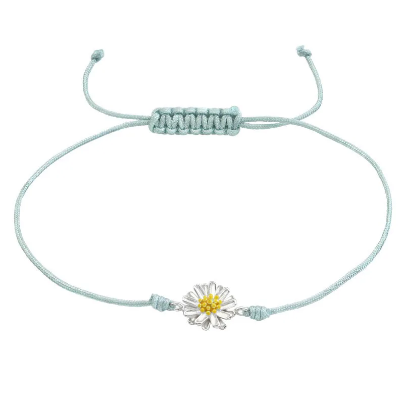 Brățară Reglabilă cu Șnur și Talisman Margaretă
