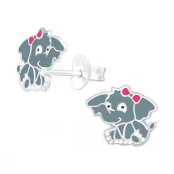Cercei din Argint Pentru Copii Baby Elephant