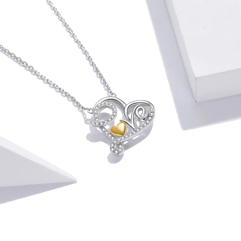Colier din Argint „Love” - imagine 3