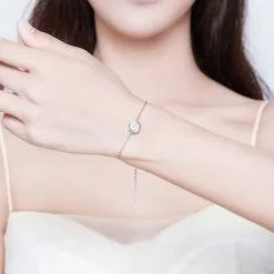 Alternative view of Brățară din Argint Shine Diamond